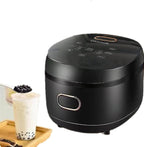 Boba Cooker Commercial Boba Pot 5L Automatic Pearl Tapioca Cooker for Boba Tea & Bubble Tea & Milk Tea Touchscreen 110V