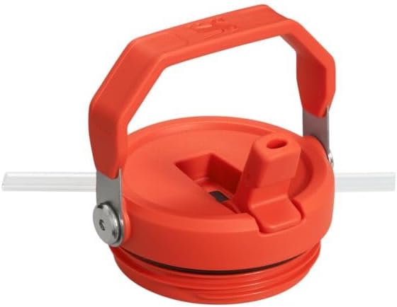 Stanley IceFlow Flip Straw Tumbler with Handle 20 oz | Twist On Lid and Flip Up Straw | Leak Resistant Water Bottle | Insulated Stainless Steel |BPA-Free | Plum