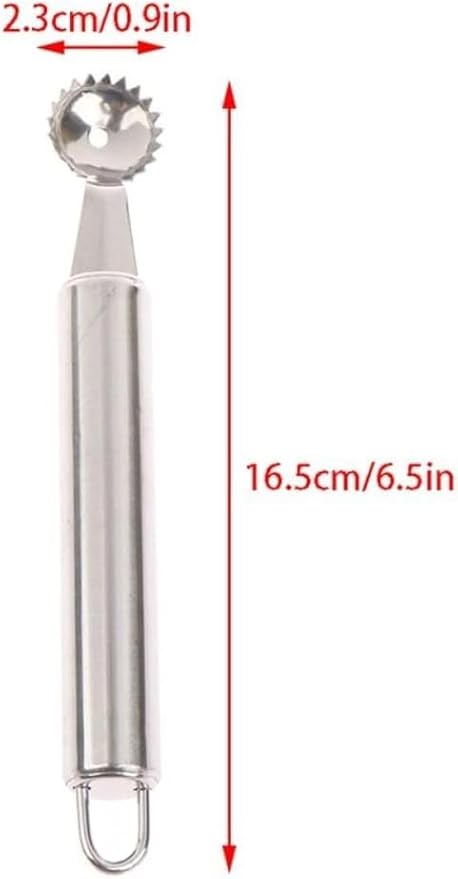 Silver Stems Remover For Pineapple Strawberry Tomato Cherry Stainless Steel Tomato Corer Strawberry Huller Stem Remover Fruit Leaf, Corers and Pitters