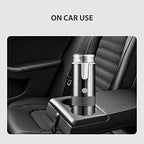 CHICIRIS Portable Coffee Machine Compatible for Capsules Ground Coffee Handheld Coffee Maker Manually Operated for Camping Hiking One Button no Heating Function