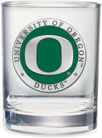 Heritage Pewter Oregon Double Old Fashion | Double Rocks Glass 14 OZ for Liquor | Expertly Crafted Pewter Glass