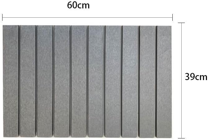 Large Stone Dish Drying Mat for Kitchen Counter, 24"(L)×16"(W) Quick Dry Stone Dishes Mats, Foldable Eco-Friendly Absorbent Diatomaceous Earth Mat for Dishes Bottles Cups, DarkGray