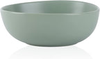Stone Lain Delilah 6-inch Bowl 6-Piece Dish Set, Porcelain, Honeydew