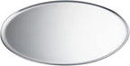 Restaurantware Met Lux 18 Inch Commercial Pizza Pan 1 Coupe Style Pizza Cooking Tray - Heavy-Duty 18-Gauge Aluminum Round Baking Tray Oven-Baking For Pizzas & More