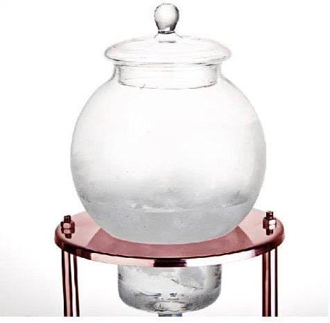 Nispira Luxury Ice Cold Brew Tower Dripper Coffee Maker, 1000 ml Copper Color