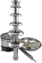 Chocolate Fountain 110V Electric 6-Tiers Digital Chocolate Fountain Melting Machine Heating Fondue Fountain
