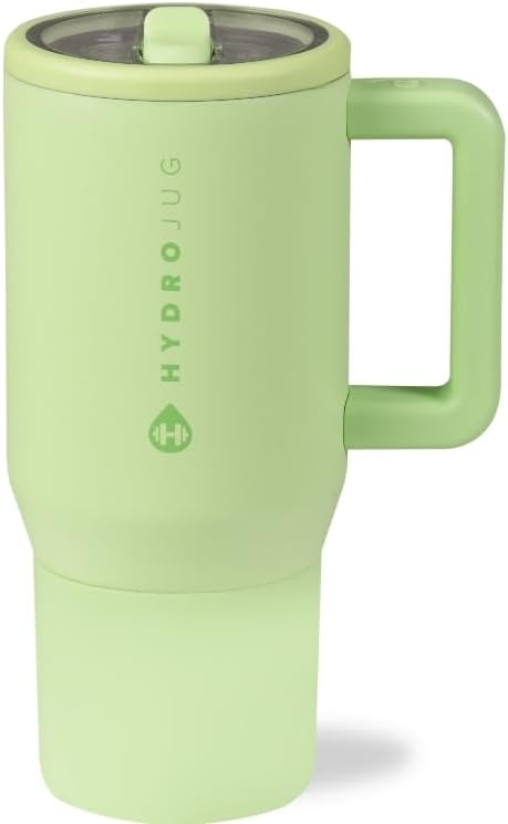 HydroJug Kids - 20 oz Insulated Kids Water Bottle with Flip Straw & Handle | Leak-Proof & Durable | Perfect for School, Sports, Lunch, Travel & Camp, Melon