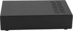 Espresso Knock Box Drawer, Stainless Steel Coffee Grounds Container with Removable Rubber Knock Bar and Non-slip Base, Mini 9.29 x 5.43 x 2.08 inches (Black)