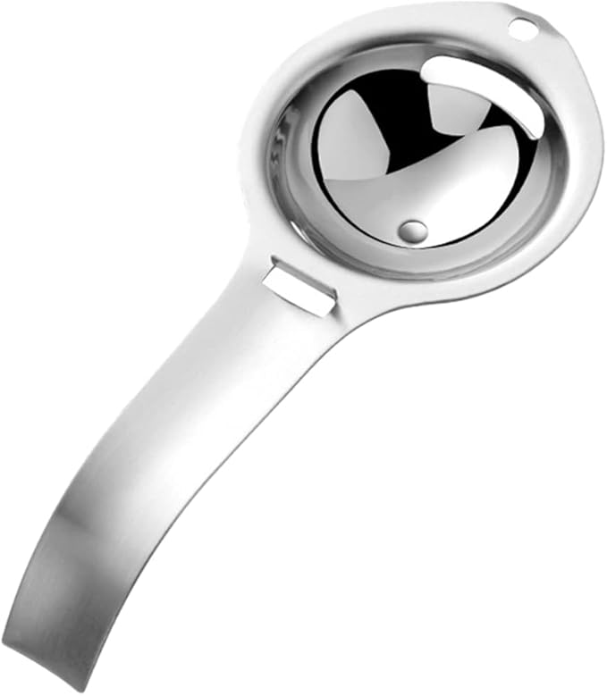 Egg Separators, Egg Yolk White Separator Filter, Egg Extractor, Kitchen Gadget, Silver