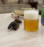 Lowball Drinking Glasses Set of 8 | 12 oz Capacity | Thin And Light Borosilicate Tumblers Can Be used For Drinking Beer, Cocktail, Water,Whiskey,Milk, Coffee, Juices etc | (12 oz)