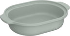 MAGNIFIQUE Casserole Dishes for Oven, 9x12 Porcelain Baking Dish, 4 Quarts Lasagna Pan with Handles, Oven Safe up to 500°F or on Stovetop, Use to Marinate, Cook, Bake, and Serve, Olive