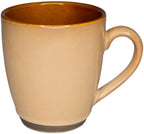 Sango Nova 16-Piece Casual Brown Stoneware Dinnerware Set – Service for 4, Includes Coffee Mugs & Plates, Earthy Brown Reactive Glaze, Microwave & Dishwasher Safe, for Everyday Dining & Entertainment