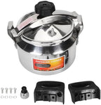 Pressure Canner, Pressure Cooker Easy to Open, Close, Fast Cooking, ExplosionProof, Safe, High Temperature Resistant, Durable for Home (3L)