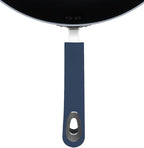 Utopia Kitchen Nonstick Cookware 3 Piece Set, Non-Stick Frying Pans with Induction Bottom, 8, 9.5 & 11 Inches Frying Pans with Bakelite Handles, PFOA Free, Midnight Blue & Black