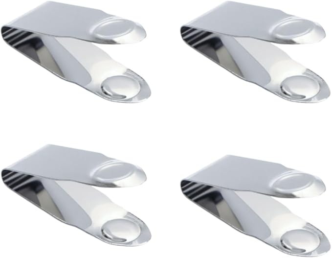 Stainless Steel Strawberry Huller Fruit Stem Remover Picker Leaf Peeler Tweezers Kitchen Gadgets for Strawberry Cherry Tomato Fruit Tools, 4Pcs