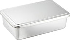 TIKUSAN Stainless Steel Seasoning Container Yakumi Pan Spice Storage Box Tray with Lid Medium Size Made in Japan (4 Containers (Square))