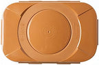 e-jen Premium Kimchi, Sauerkraut Container Probiotic Fermentation with Inner Vacuum Lid (Earthenware Brown, 0.9 gal/ 3.4L)