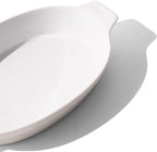 Made In Cookware - Oval Baking Dish - White - Hand Crafted Porcelain - Professional Bakeware - Made in France