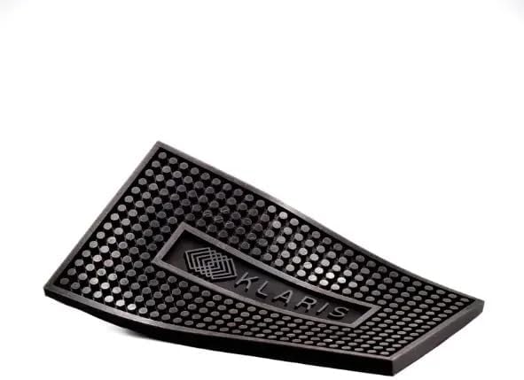 Ice Ball Press Kit - Aluminum Ice Sphere Press for Cocktails, Whiskey & Bourbon - Create 1.9 in. Clear Ice Balls - Includes Ice Press & Impression Patterns, Bar Mat, & Ice Tongs