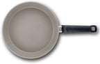 Fissler Ceratal Comfort Ceramic 9.5 Inch Non-Stick Frying Pan, Warm Grey, Made without PFAS