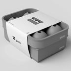 glacio Silicone Ice Cube Trays – Large Silicone Molds for 2-Inch Ice Cubes and Spheres Whiskey Ice Cube Trays with Lids for Cocktails & Bourbon – Set of 2