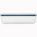 ZWILLING Fresh & Save Airtight Glass Food Storage Containers with Lids, Meal Prep Containers, One Size, La Mer