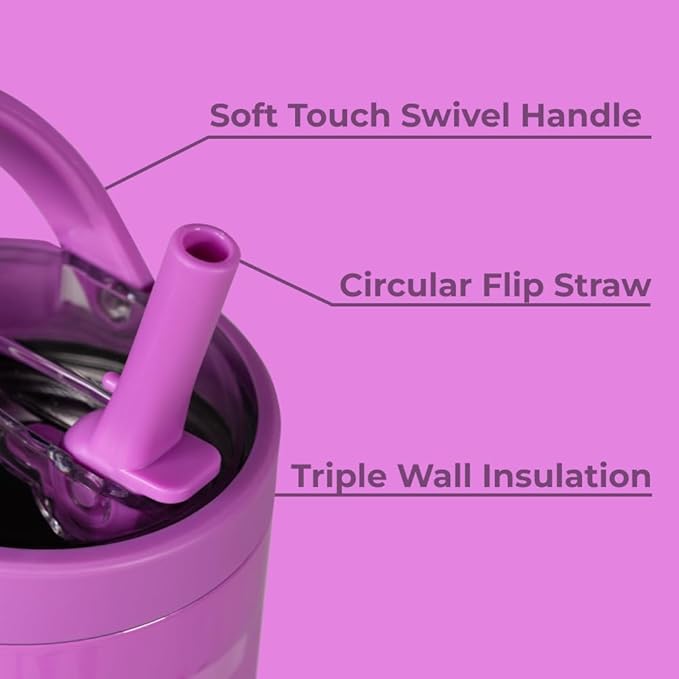 HydroJug Sport - Stainless Steel Tumbler with Straw, Vacuum Insulated, 40oz Leakproof Water Bottle, Ergonomic Design, Reusable, Dishwasher Safe, Rubber Base, Durable for Gym or Outdoors, Pulse