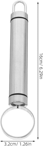 BESTonZON 2 PCS Multipurpose Corer Pitter, Stainless Steel Peach Pitter Fruit Core Remover, Pit Fruit Corer Removing Tool, Kitchen Gadget and Vegetable for Apple Pear Peach