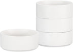 GZG Ceramic Cereal Bowls Set of 4,6 Inch Stoneware Soup Bowls,Dishwasher and Microwave Safe,Stackable,Scratch Resistant for Oatmeal,Fruit,Salads and Rice(Ivory White)