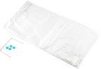Restaurantware Bag Tek 24 Inch x 13 Inch Bread Bags 250 With Wicket Dispenser Bread Loaf Bags - Micro Perforated Freezer Safe Clear Plastic Baguette Bags Disposable
