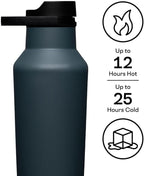 Corkcicle Sport Canteen Insulated Tumbler, Rucksack, 20 oz – Reusable Water Bottle Keeps Beverages Cold for 25 Hours & Hot 12 Hours – Cupholder Friendly Tumbler with Screw-On Cap