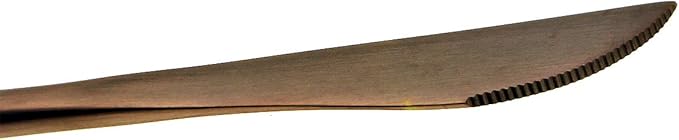 JASHII 18/10 Stainless Steel 20-Piece Matte Rose Gold Flatware Set,Dinner Knife Fork Salad Fork Dessert Spoon, Service for 4, Luxury Silverware Cutlery Utensil Sets