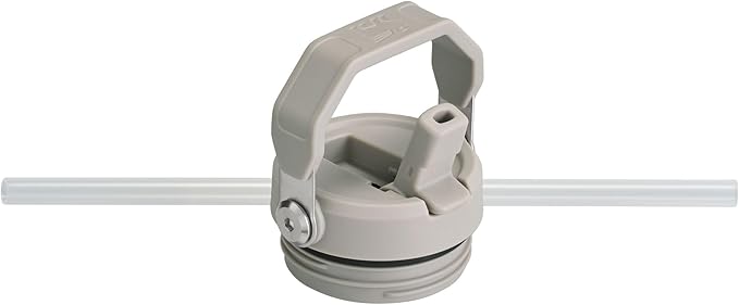 Stanley IceFlow Flip Straw 2.0 Water Bottle 50 OZ | Built-In Straw with Larger Opening | Lightweight & Leak-Resistant | Insulated Stainless Steel | BPA-Free | Ash