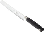 Mercer Culinary M20907 Genesis 7-Inch Nakiri Vegetable Knife,Black
