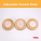 Salt Pepper Grinder Mill Arcylic,the Best Peppercorn Grinder with Adjustable Mill-Clear