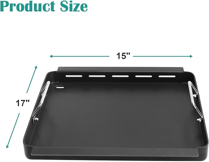 Griddle Inserts for Charbroil Commercial Infrared Tru Infrared, Flat Top Plate for Charbroil 463242515 466242515 466242615 463243016 463367516 463367016 463342620 Replace for G466-0025-W1A Grates