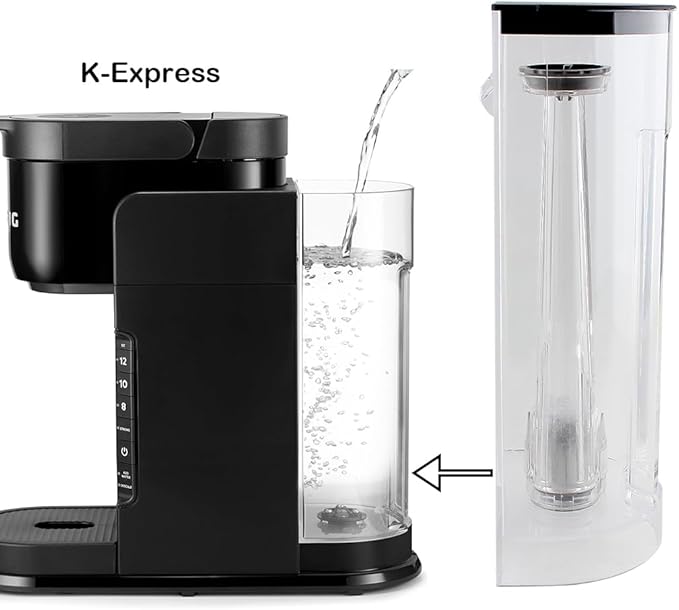 Replacement Parts Water Reservoir with Filter Holder and 3 charcoal Water Filters,Compatible with Keurig K-Express Coffee Maker Only