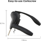 Rabbit Wine Lever Corkscrew Wine Opener With Built In Foil Cutter (Pack of 12)