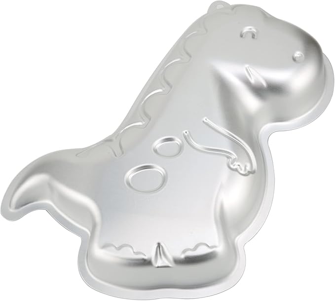 Dinosaur Shaped Cake Pan Clover Mould Aluminum 3D DIY Cake Baking Pan for Birthday, Anniversary, Party, Christmas