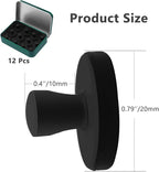 Air Fryer Liner Silicone Magnets 12Pcs, High Temp Resistant Parchment Paper Holder for Magnetic Air Fryers, Secures Disposable Paper Liner Safely, Prevents Burning & Food Covering (12pcs)