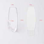 Large Utility Hooks,30-Hooks,36-Strips,Clear Wall Hook with Removable Strips Value Pack,Organize Damage Free,Removes Cleanly,Hanger Hook for Decorations