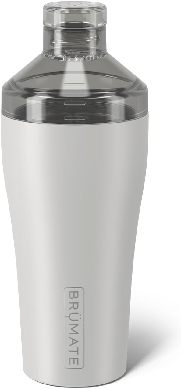 BrüMate Cocktail Shaker 22oz Insulated Stainless Steel Shaker - 100% Leakproof - No Condensation (Dune)