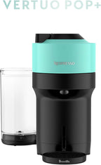 Nespresso Vertuo Pop+ Coffee and Espresso Maker by Breville, Aqua Mint