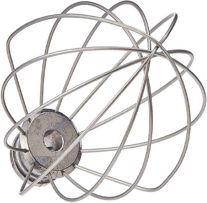 4.8 L BOWL-LIFT 6-WIRE WHIP(K5AWW) Attachment, Compatible with 5 Quart KitchenAid Bowl-Lift Stand Mixer K4SS, K5(A), K5SS, KG25G7X, KG25H0X, KG25H3X, KP50PS, KSM5, KSM50HDP, KSM500(K5AWW/ 5 Quart)