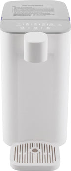 Instant Hot Water Dispenser, 1600W 110V 3L Electric Tea Kettle Large Water Boiler Maker Countertop Water System Dispenser Adjustable 5 Temperatures &2 Water Outputs for Homes Offices Schools (White)