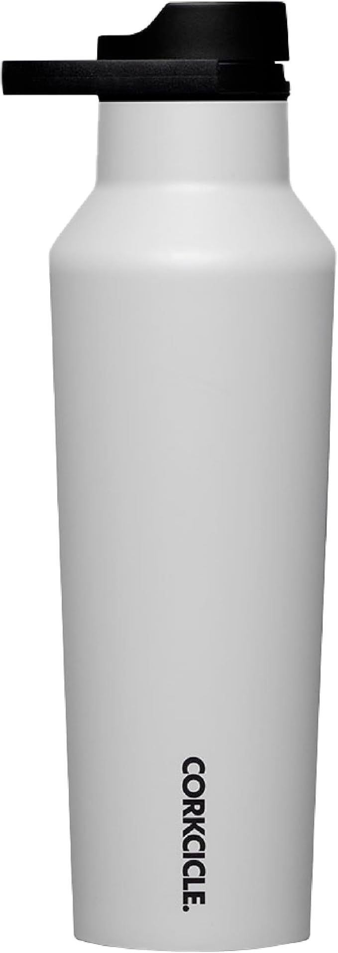 Corkcicle Sport Canteen Insulated Tumbler, River Rock, 20 oz – Reusable Water Bottle Keeps Beverages Cold for 25 Hours & Hot 12 Hours – Cupholder Friendly Tumbler with Screw-On Cap