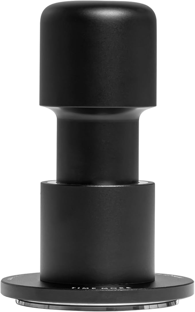 TIMEMORE 58mm Espresso Tamper - Stainless Steel & Aluminum Impact Tamper with Sound Feedback for Barista, Spring-Loaded Hand Tamper Tool Fits 58mm Portafilter (4 Springs Included)