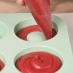 Mousse Cakes Mold Silicone Baking Sheet Pan, 3D Special Shaped Double Sides usable Bakeware Dessert Moulds for Pastry Cupcake Pop Pancake Pudding Jelly Macaron Ice Cream