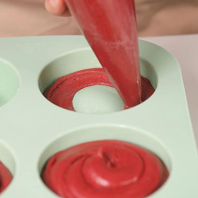 Mousse Cakes Mold Silicone Baking Sheet Pan, 3D Special Shaped Double Sides usable Bakeware Dessert Moulds for Pastry Cupcake Pop Pancake Pudding Jelly Macaron Ice Cream