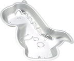 Dinosaur Shaped Cake Pan Clover Mould Aluminum 3D DIY Cake Baking Pan for Birthday, Anniversary, Party, Christmas
